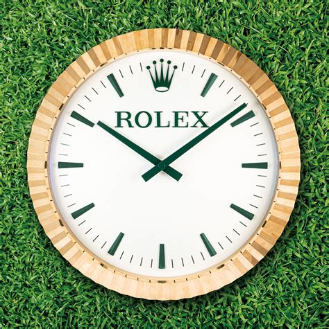 rolex clock wall price|rolex golf clock price.